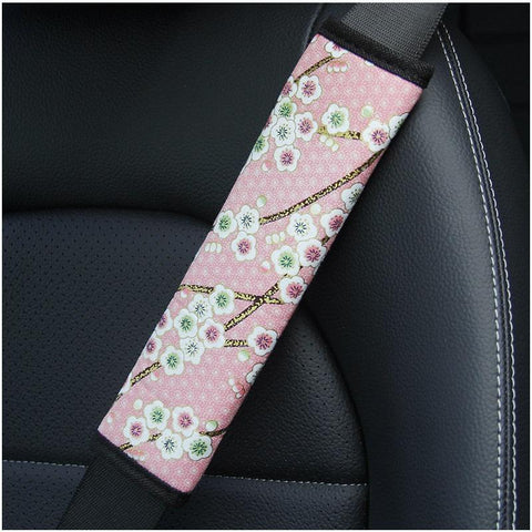 Blossoms Car Seat Belt Case for Car Shoulder Pad Protection-AM01439-Veeddydropshipping