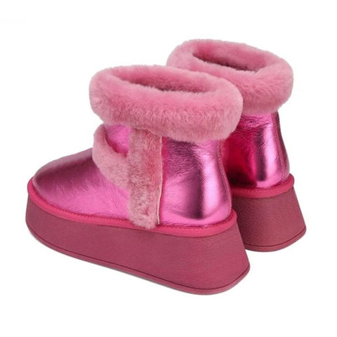 outdoor shoes classic australia women snow boots faux-BS01045-Veeddydropshipping