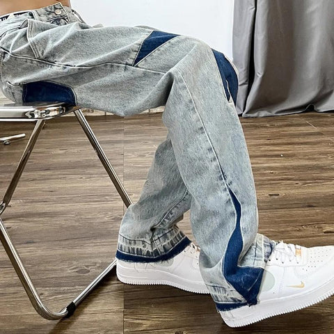 Jeans Men American Fashion Brand Five Points Star-MF00629-Veeddydropshipping