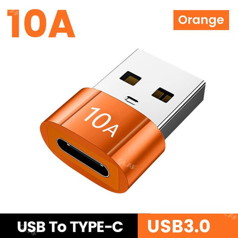 Olaf 10A OTG USB 3.0 To Type C Adapter TypeC Female to USB Male Converter Fast Charging Data-PA00967-Veeddydropshipping