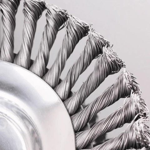 Unbreakable Lawn Mower Blade Head Garden Wire Wheel-HA01544-Veeddydropshipping