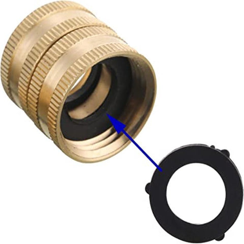Rotatable Brass Two-way Female Connector-HA01523-Veeddydropshipping