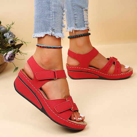 Women&#39;s Sandals Slip On Open Toe Walking Shoes Slipper Party-BS00811-Veeddydropshipping