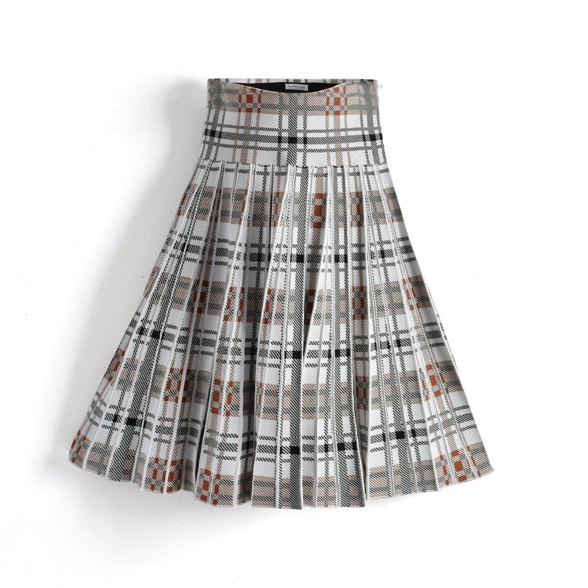 Female Classic Pleated Knit Dresses-WF00415-Veeddydropshipping