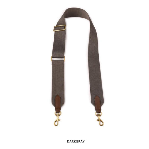 Wide Canvas Fabric Strap Messenger Shoulder Bag Belt In-BS00773-Veeddydropshipping