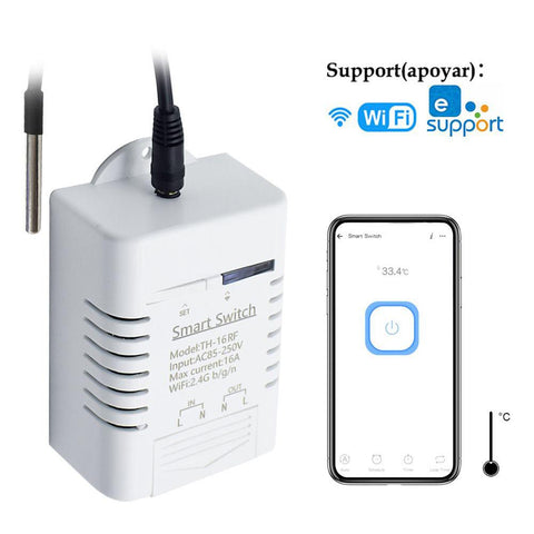For Tuya WiFi Wireless Temperature Module Sensor APP Control Remote-TI01042-Veeddydropshipping
