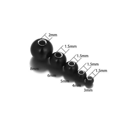 Stainless Steel Spacer Beads Charm Beads DIY Bracelets Beads -JW01474-Veeddydropshipping