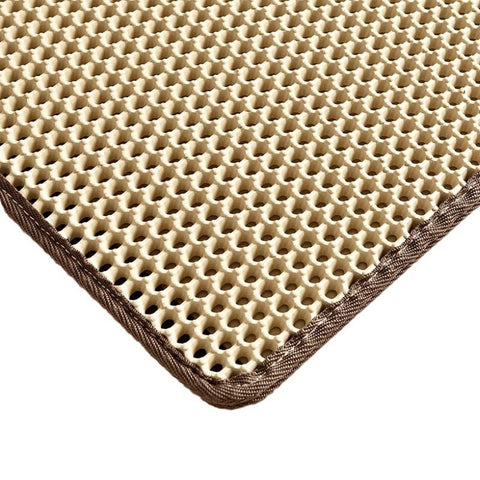 Waterproof Pet Cat Litter Mat Double Layer-HA01398-Veeddydropshipping