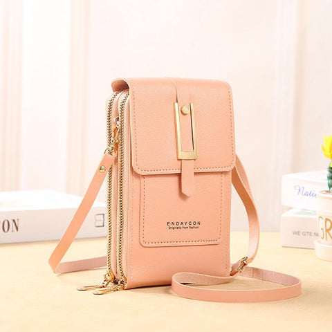 Screen Cell Phone Purse Crossbody Shoulder Strap Handbag for-BS00130-Veeddydropshipping