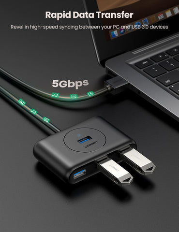 USB Hub 4-Port  Splitter   Extend  Adapter-CO00063-Veeddydropshipping