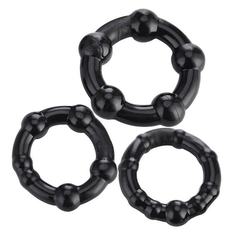 1 Pcs/Set Cock Penis Ring Bead Penis Ring Male Delay Ejaculation Lasting Silicone -BH01253-Veeddydropshipping