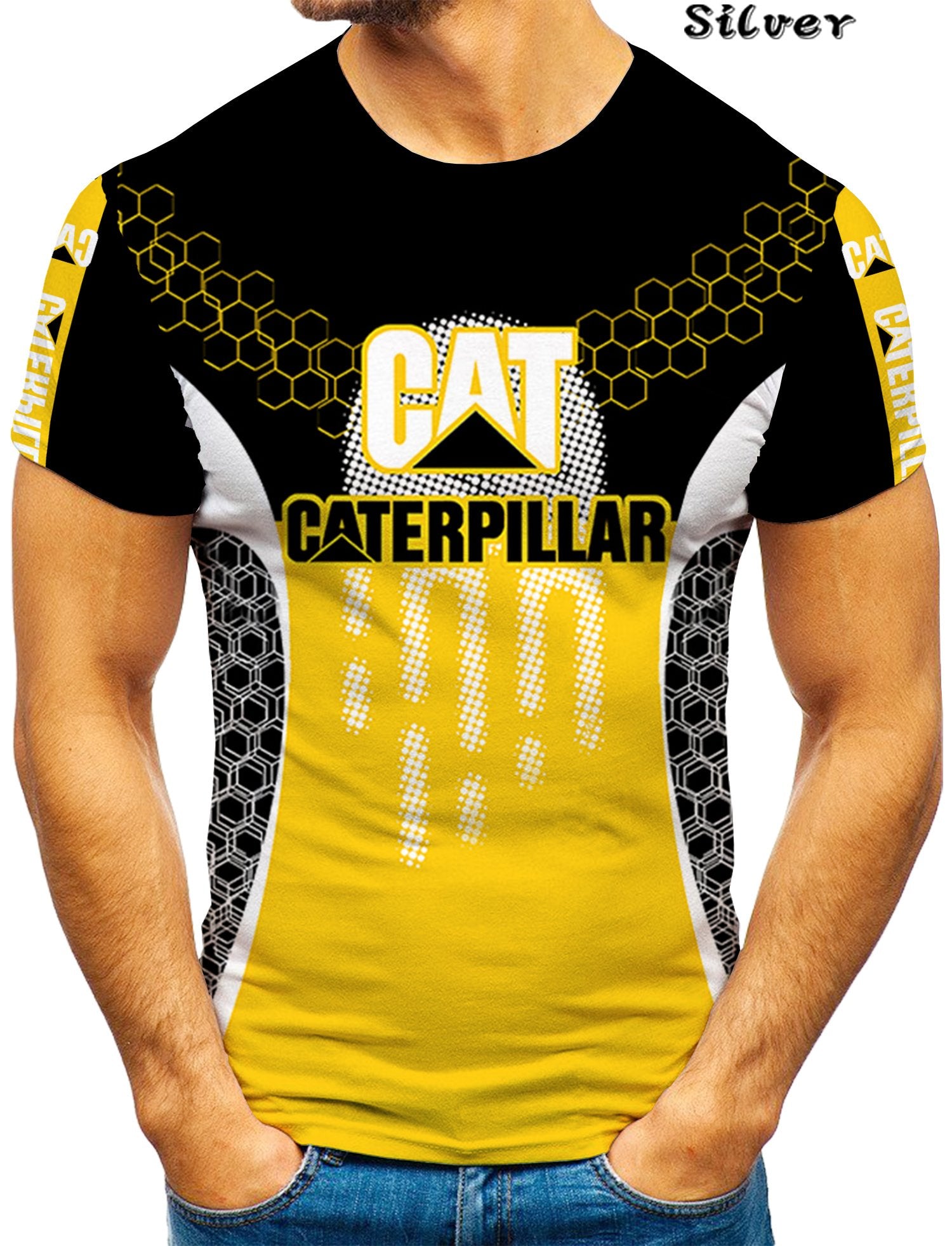 fashion cat 3d printing t-shirt,casual-MF00025-Veeddydropshipping