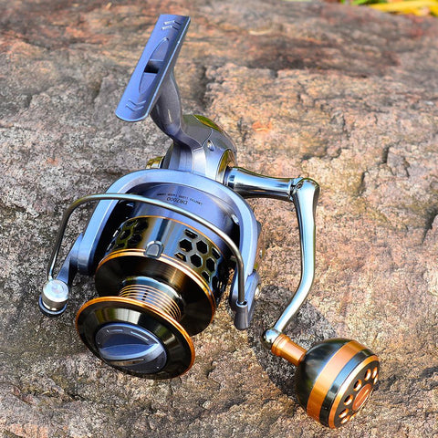2021 Fishing Reel DR2000-7000 Water Resistance Aluminium Spool Spinning Reel 21KG -OS00320-Veeddydropshipping