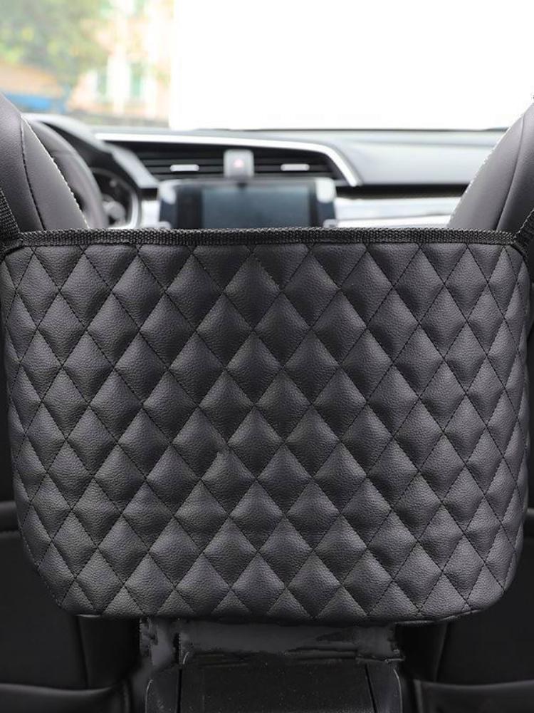 hanging bag blocking storage Seat compartment Car storage net-AM01316-Veeddydropshipping