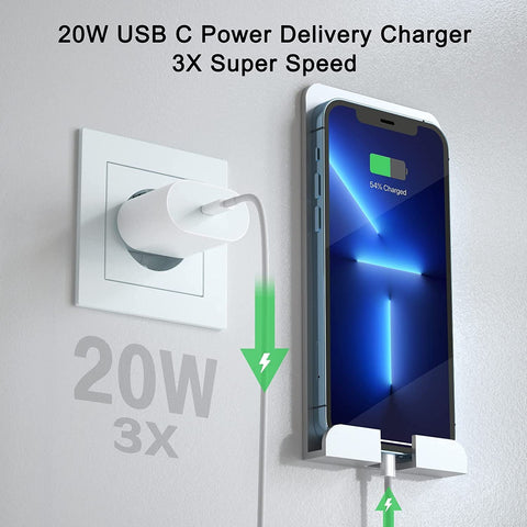 Wholesale 20W Fast Charging PD USB C Charger Power Adapter EU Plug PD Type C-PA00381-Veeddydropshipping