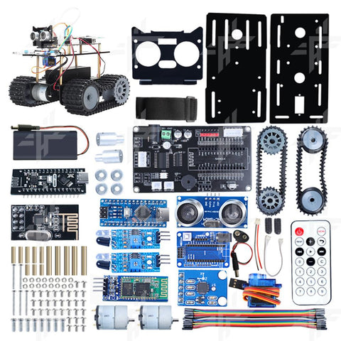 4WD Smart Automation Robot Car Kits For Arduino Project Upgraded -CE00657-Veeddydropshipping