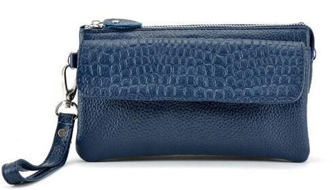 leather Women evening clutch bags ladies wallet woman purse shoulder-BS00224-Veeddydropshipping