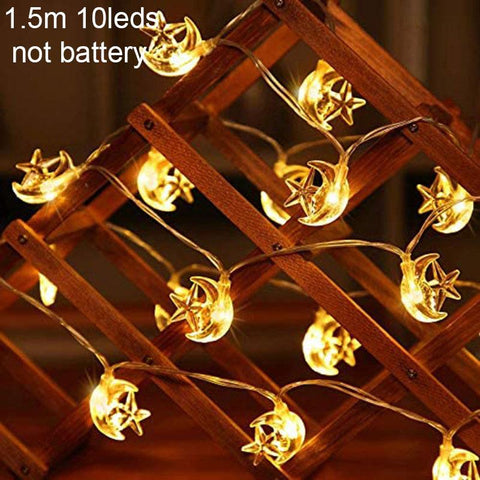 Mubarak Lantern LED Light Ornaments-HA00584-Veeddydropshipping