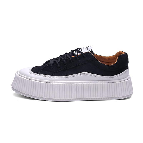 Sneaker Student Fashion Board Shoe Leather Comfortable-BS01397-Veeddydropshipping
