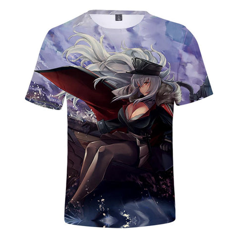 Lane 3D Printed T-shirt Men/women Summer Fashion-MF00246-Veeddydropshipping