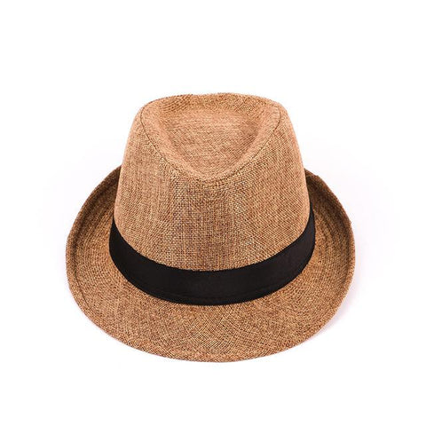 Cotton and Linen Pure Hat Dad Hat Imitation Linen Sun-MF01044-Veeddydropshipping