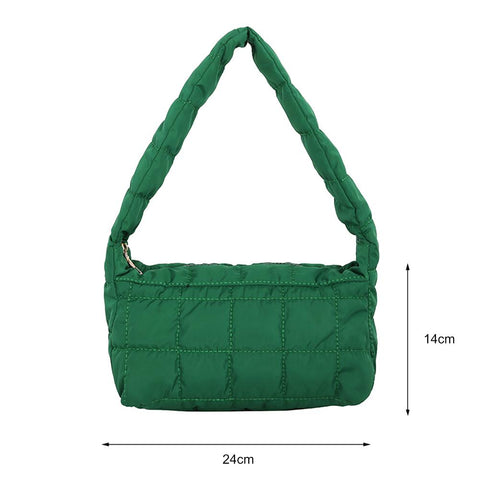 Color Cloud Shoulder Bag Female Casual Quilted Crossbody-BS00178-Veeddydropshipping