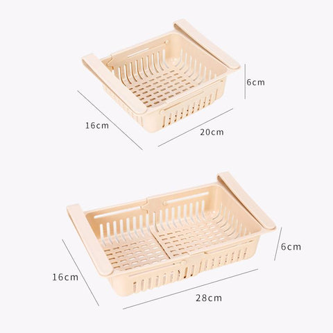 Refrigerator Egg Fruit Storage Box Drawer Baskets-HA00778-Veeddydropshipping