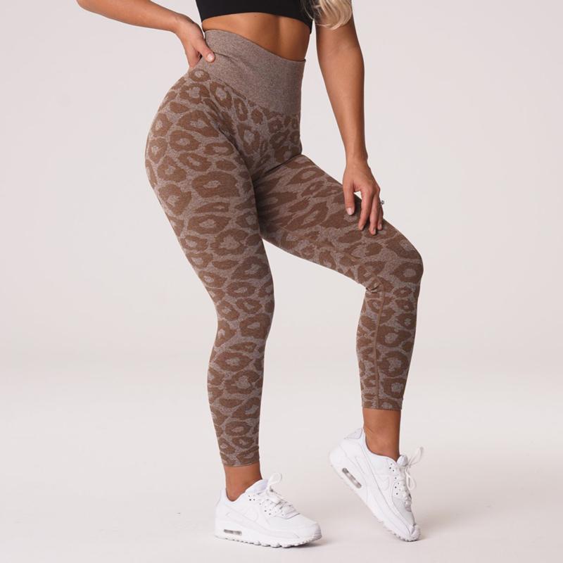 New Leopard seamless leggings for women fitness yoga pants high waist gym -OS00808-Veeddydropshipping