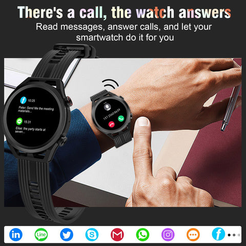 Smart Watch Women Men Answer Make Call Smartwatch Full Touch Dial-CE00743-Veeddydropshipping