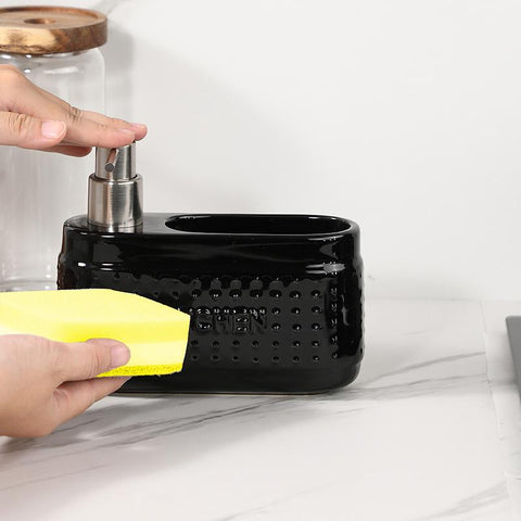 Dish Soap Dispenser with Sponge Holder-HA01024-Veeddydropshipping