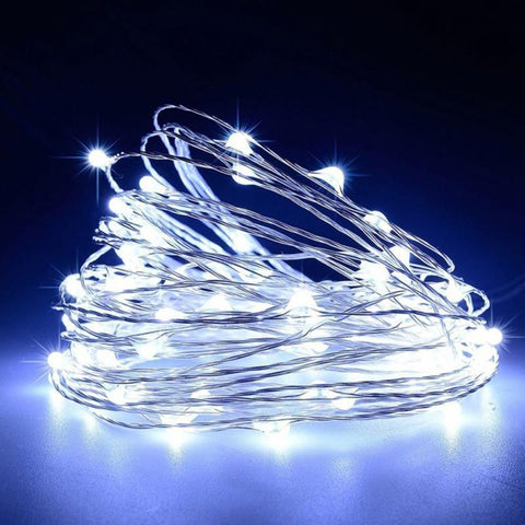 10pcs Wine Bottle Light with Cork LED String Lights Garland Christmas-TI00932-Veeddydropshipping