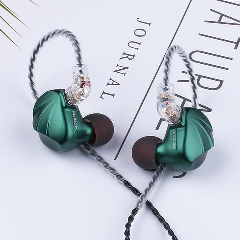 Hybrid Metal Earphone IEM HIFI DJ Monitor Running Sport-Veeddydropshipping