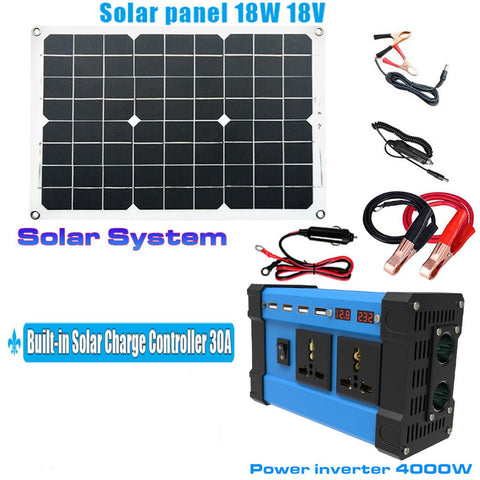 Solar Inverter Micro With Solar Panel-TI00731-Veeddydropshipping