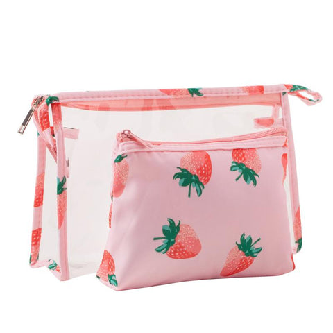 Bag lovely Make Up Case Travel Zipper Makeup Beauty Wash-BS00570-Veeddydropshipping