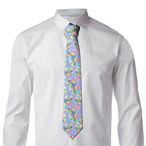 Spiral Necktie Unisex Polyester Neck Tie-WF01219-Veeddydropshipping