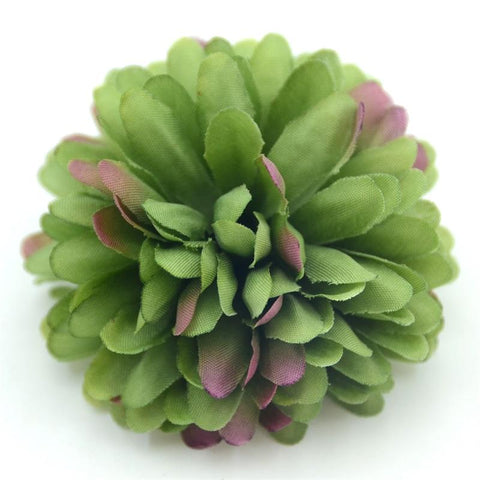 Silk Artificial Flower Head Hydrangea Wedding Decoration-HA00744-Veeddydropshipping
