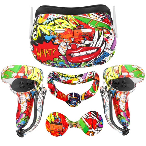 Halloween Christmas Decorations For Oculus Quest 2 Case Controller Handle -CE01162-Veeddydropshipping