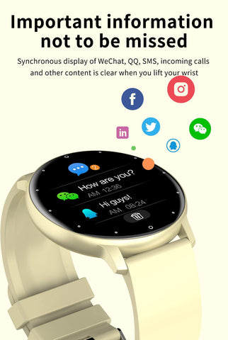 Tracker Weather Display Waterproof Sport Bluetooth Call Smartwatch -JW00793-Veeddydropshipping