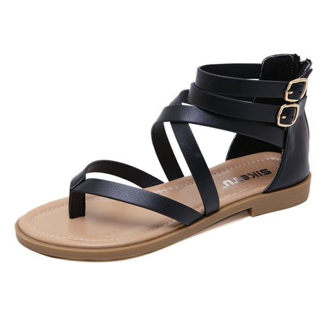 Sandals PU Sole Women Summer Shoes Peep Toe Sandals-BS00872-Veeddydropshipping
