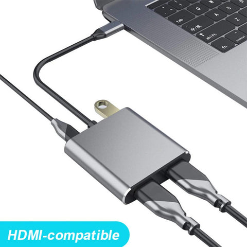 Hub Dual Monitor Docking Station with HDMI-compatible -CO00056-Veeddydropshipping