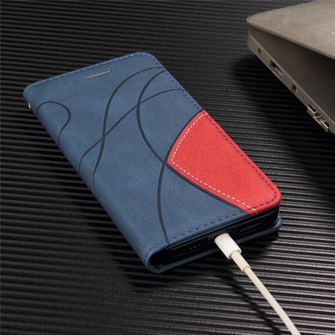 For Samsung Galaxy S10 Plus Case Leather Flip Cover Galaxy S10 Phone Case-PA00199-Veeddydropshipping