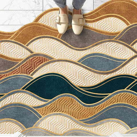 Nordic Doormat Carpet Kitchen Bedroom Bath Mat-HA00566-Veeddydropshipping