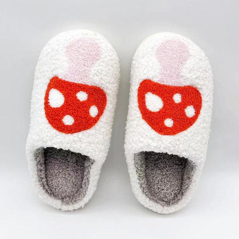 Warm Plush Memory Foam Slide Slippers Home Men-BS01235-Veeddydropshipping