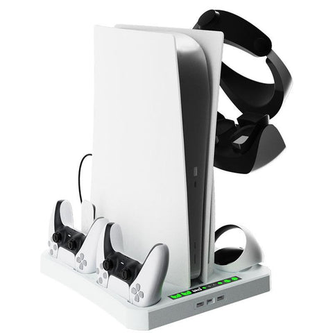 Packaged charger for PS5 host multi-function cooling base -CE01167-Veeddydropshipping