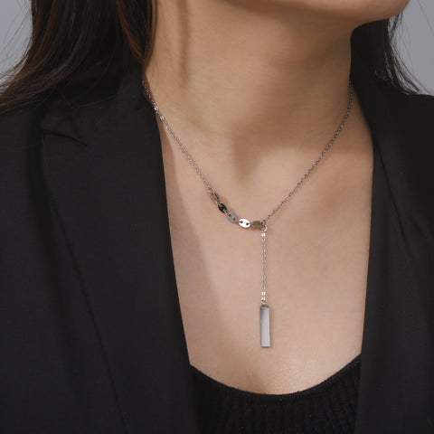 Nostril Chain Necklaces for Women Stainless Steel Jewelry-JW01215-Veeddydropshipping
