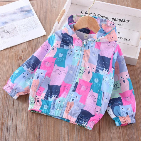 Spring Autumn Boys Girls Cartoon Jackets-TB01015-Veeddydropshipping