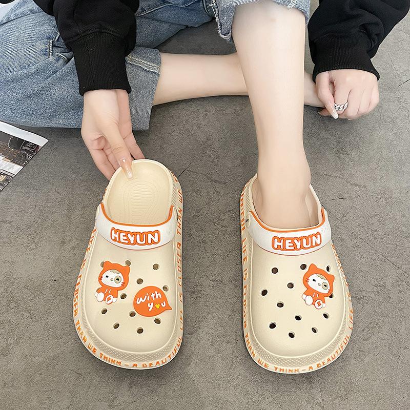 Slippers Thick Bottomed Beach Shoes Breathable-BS01198-Veeddydropshipping