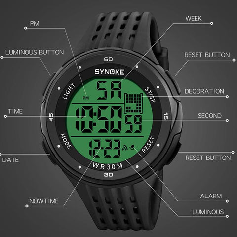 Men Watches Sports Waterproof Watch Display Electronic Watches-JW00740-Veeddydropshipping