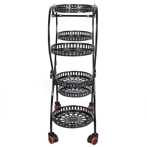 Heart Shaped Plant Stand Metal Holder Shelf-HA01737-Veeddydropshipping