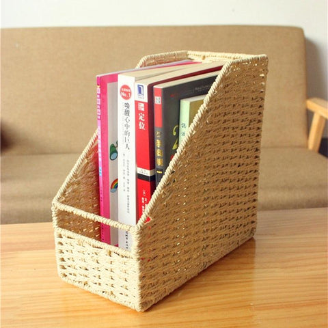 Bookshelf Basket Desktop Shelf Folder Storage-HA01611-Veeddydropshipping
